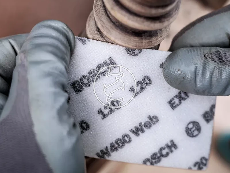 Bosch EXPERT tépőzáras excentercsiszolóháló G120 2 db