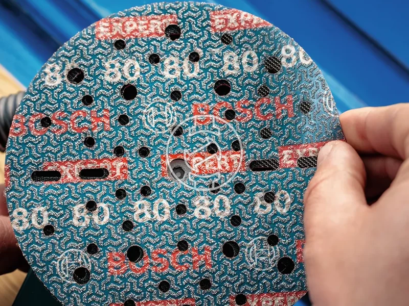 Bosch EXPERT fólia tépőzáras excentercsiszolópapír 150mm G60