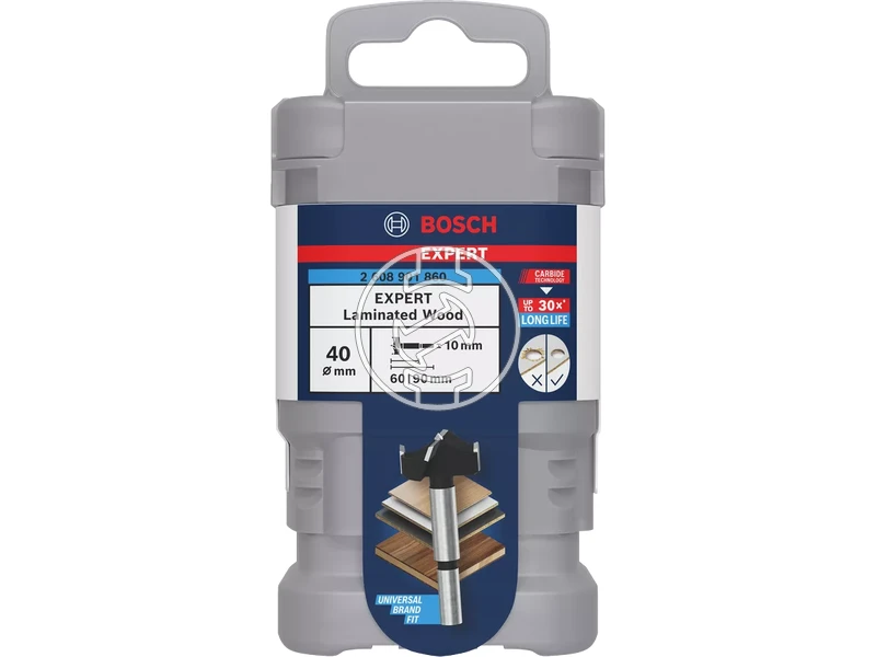 Bosch EXPERT forstner fúrószár 40mm laminált fa