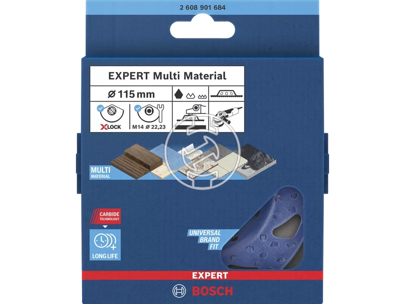 Bosch EXPERT keményfémszemcsés fazékkorong durva,lapos,115 mm