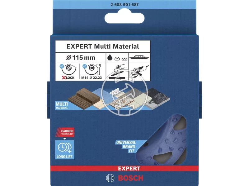 Bosch EXPERT keményfémszemcsés fazékkorong durva,ferde,115 mm