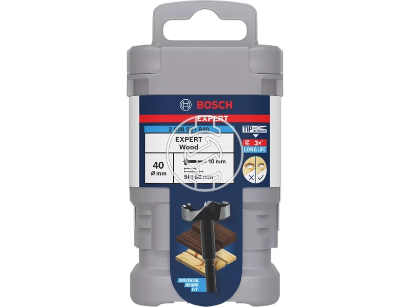 Bosch EXPERT forstner fúrószár 40mm wood