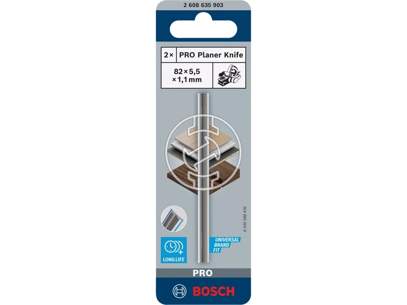 Bosch PRO gyalukés 1.1x5.5x82 mm (2 db)
