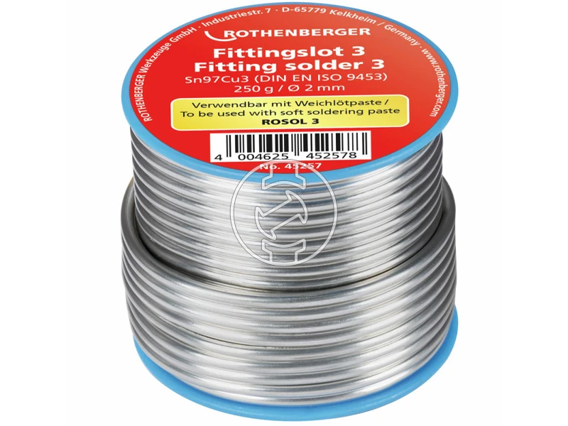 Rothenberger forrasztóón 2 mm, 250 g
