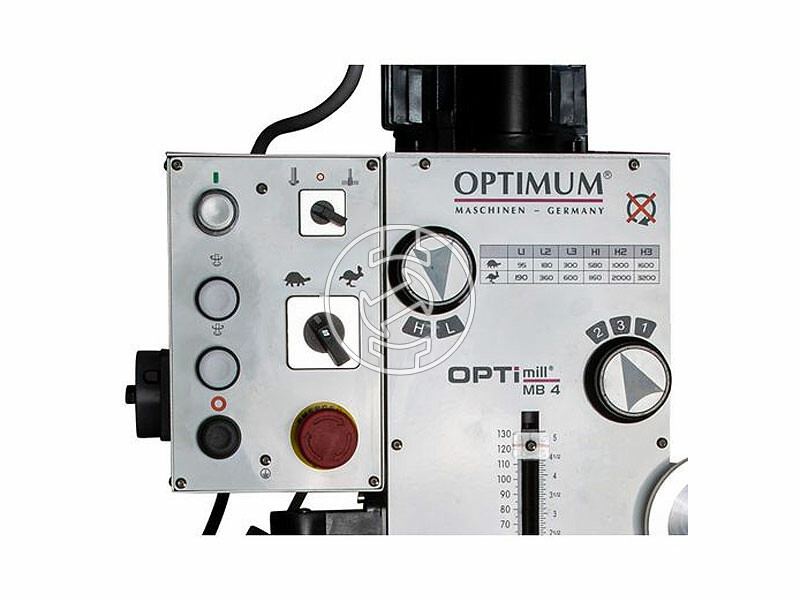 Optimum MB4 oszlopos fúró-marógép 1,5kW, MK4