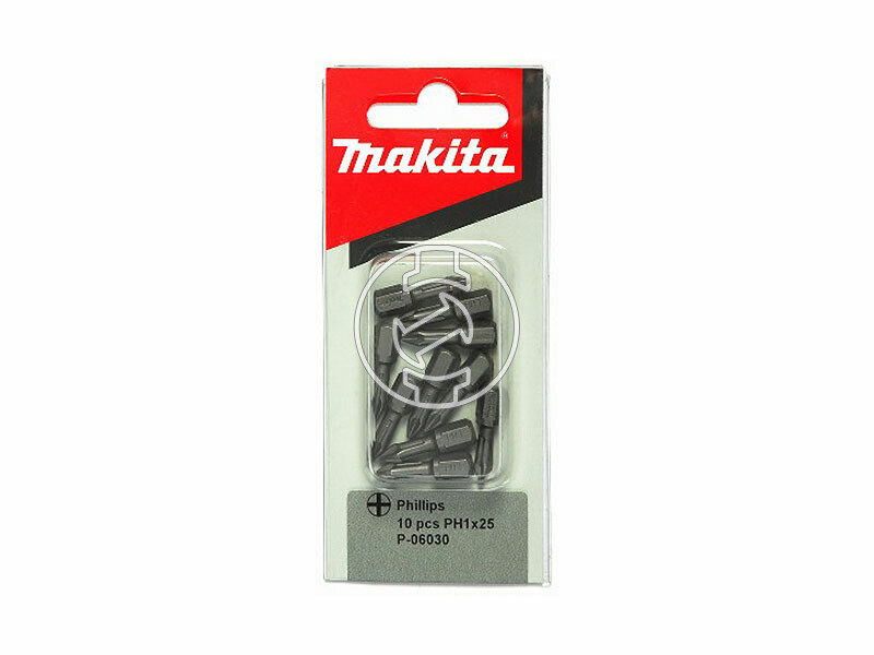 Makita 25 mm | PH1 | 1/4 inch phillips behajtóbit 10 db