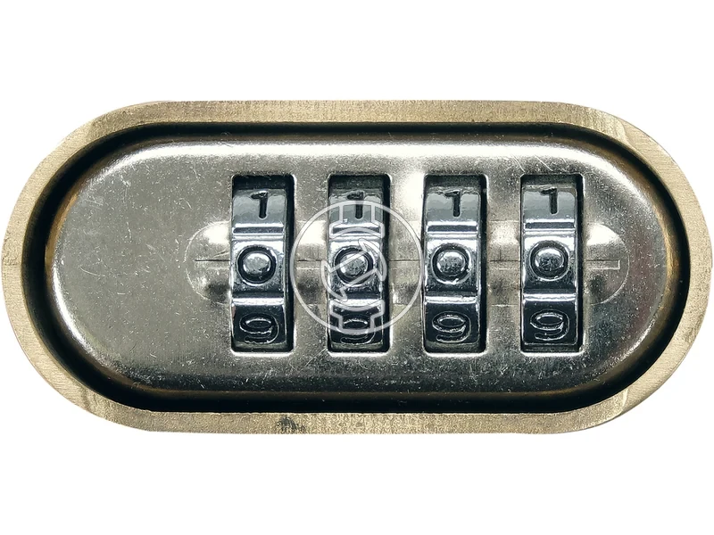 Kép: PADLOCK WITH 4-RING COMBINATION LOCK..webp