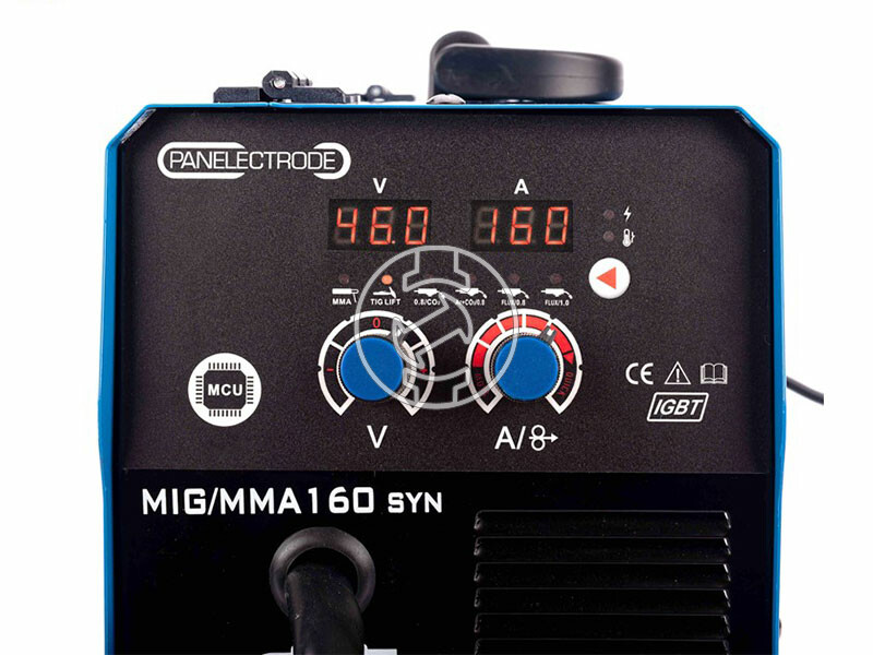 Panelectrode MIG/MMA 160 SYN fogyóelektródás védőgázas inverteres hegesztő