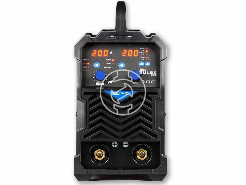 Panelectrode MMA PULSE 200 inverteres hegesztőgép + 1kg ER 23 (2,5x350mm) hegesztőelektróda