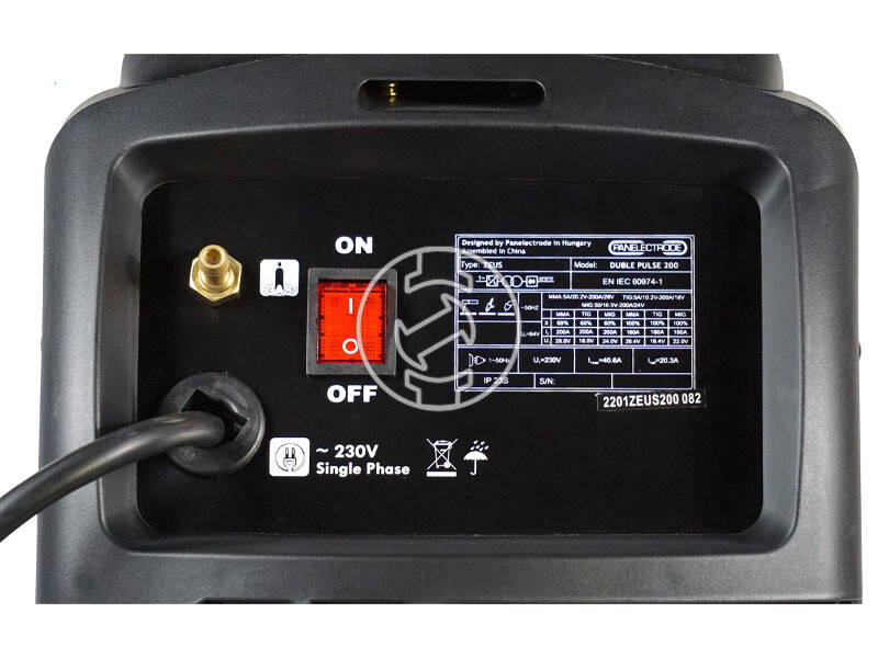 Panelectrode ZEUS 200 Double Pulse inverteres hegesztőgép