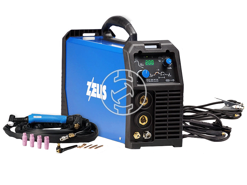 Panelectrode ZEUS 200 HF DC volfrámelektródás inverteres dc hegesztő