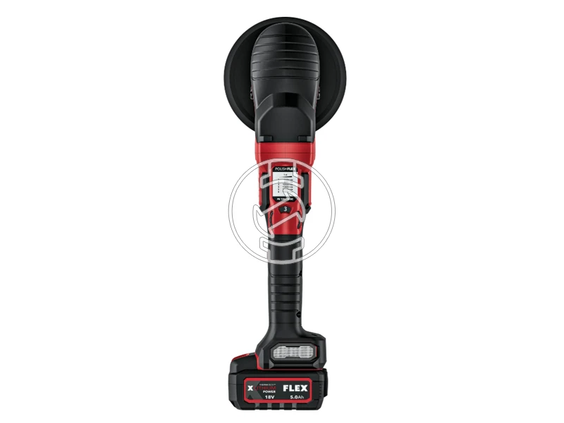 Flex PE 150 akkus polírozógép | 2 x 5 Ah akku + töltő