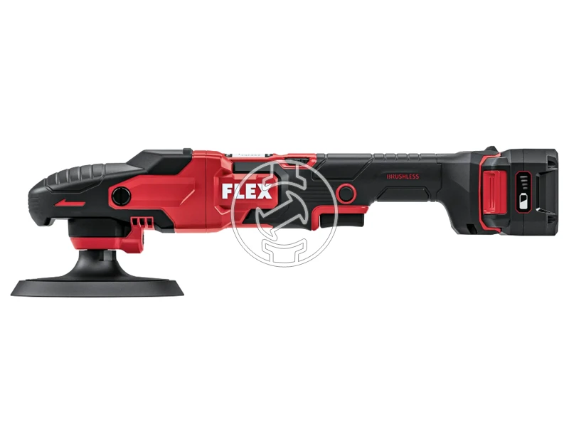 Flex PE 150 akkus polírozógép | 2 x 5 Ah akku + töltő