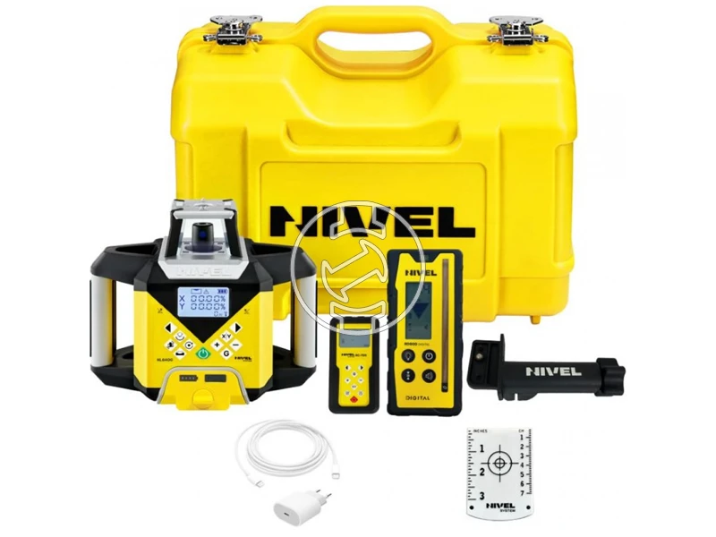 Nivel System NL640G forgólézer Hatósugár: 0 - 600 m