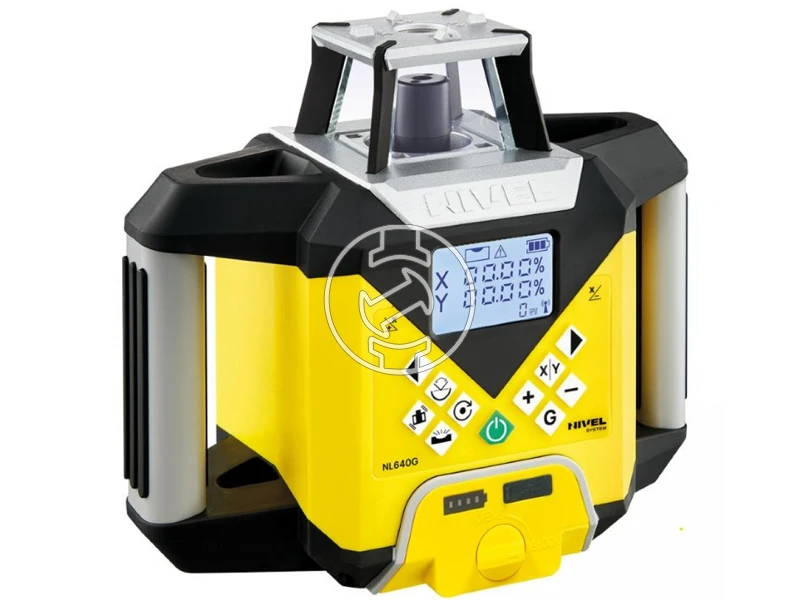 Nivel System NL640G forgólézer Hatósugár: 0 - 600 m