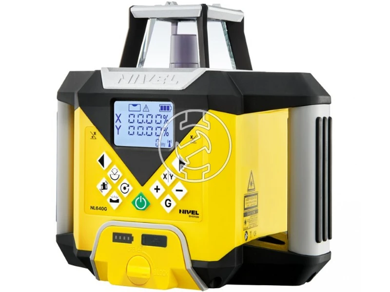 Nivel System NL640G forgólézer Hatósugár: 0 - 600 m