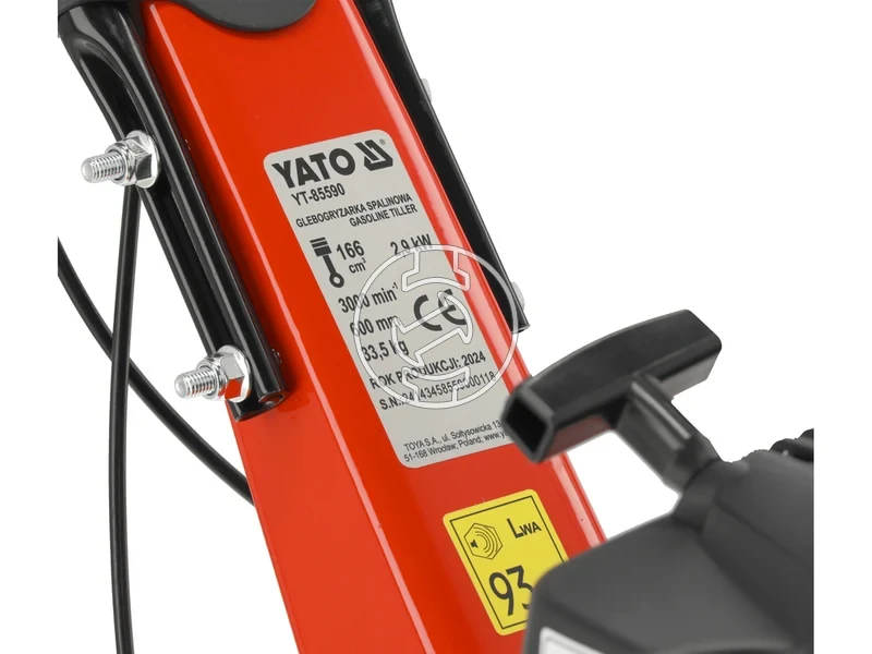 Kép: PETROL GARDEN TILLER 3660 CM.webp