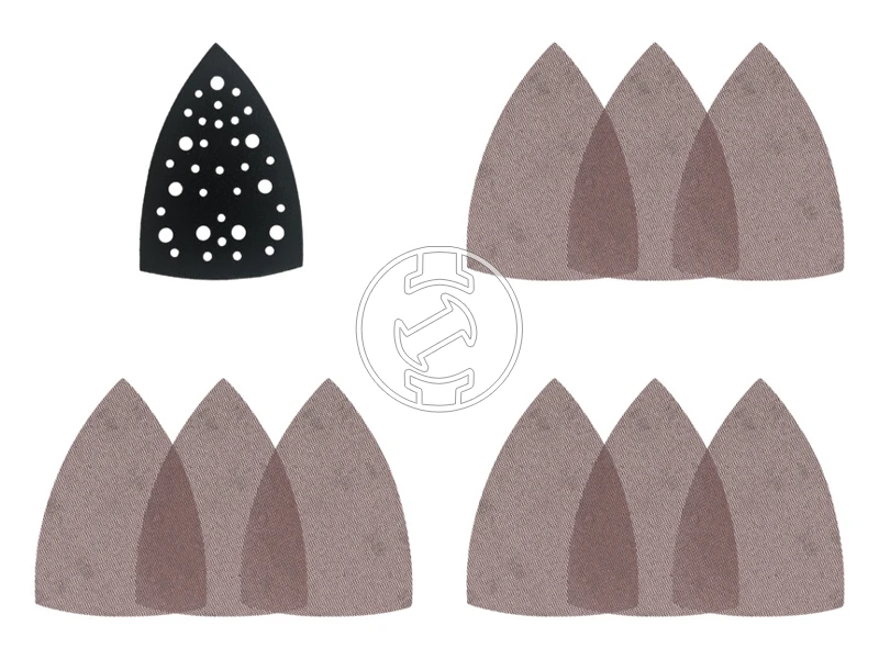 Milwaukee deltacsiszolólap készlet 100 x 147 mm