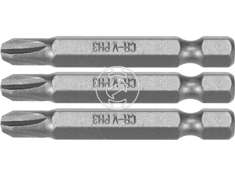 Kép: PH3 csavarhuzo bitkeszlet 14 hatszog szar 50 mm 3 db.webp