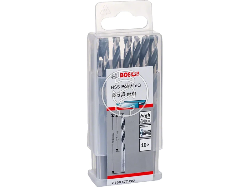 Bosch hss fémfúró 10 db