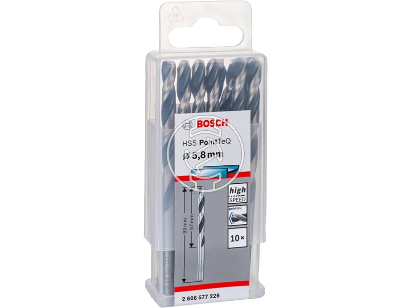 Bosch hss fémfúró 10 db