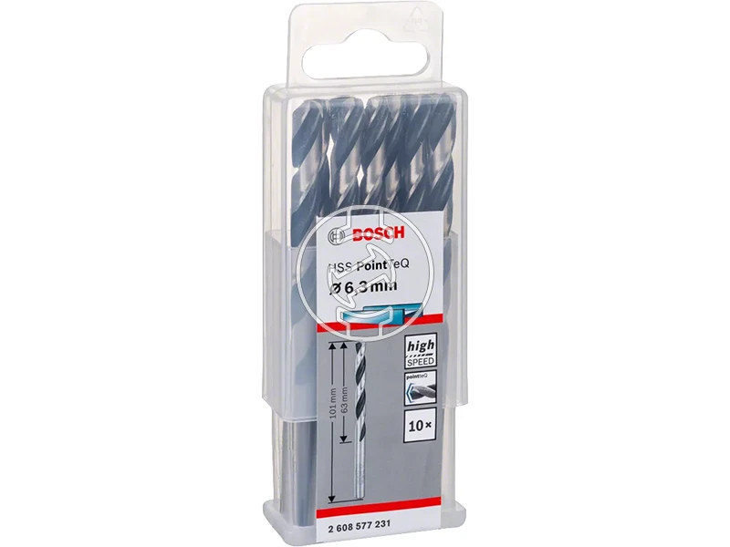 Bosch hss fémfúró 10 db