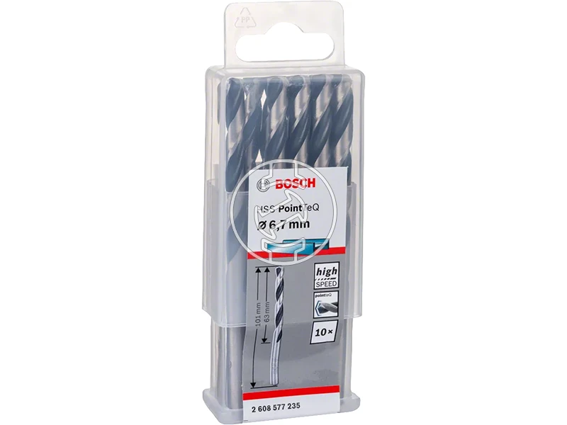 Bosch hss fémfúró 10 db