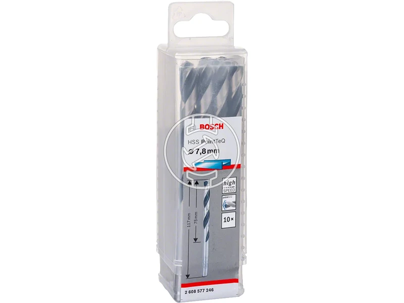 Bosch hss fémfúró 10 db