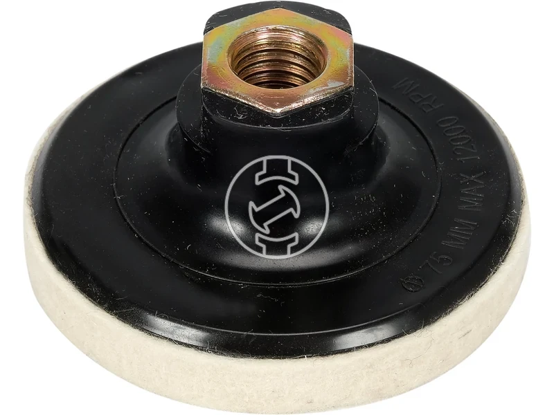 Kép: Polirozo filckorong 75 10 mm M14 menettel.webp