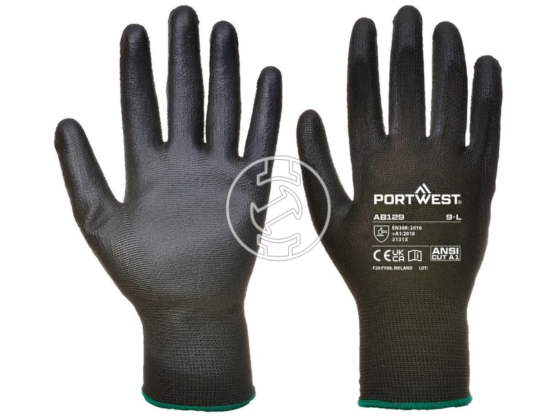 Kép: Portwest AB129 Fekete vedokesztyu XS_0.webp