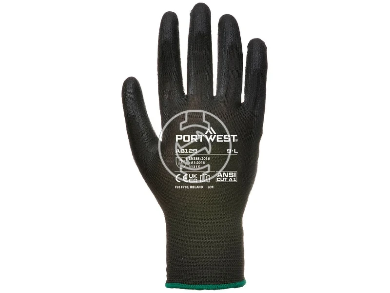 Kép: Portwest AB129 Fekete vedokesztyu XS_1.webp