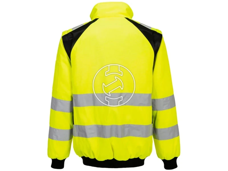 Kép: Portwest CD898 munkakabat L sarga fekete_1.webp