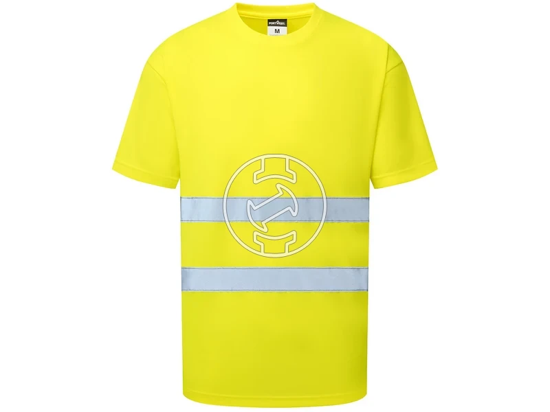 Kép: Portwest ES478 rovid ujju polo XS sarga_0.webp
