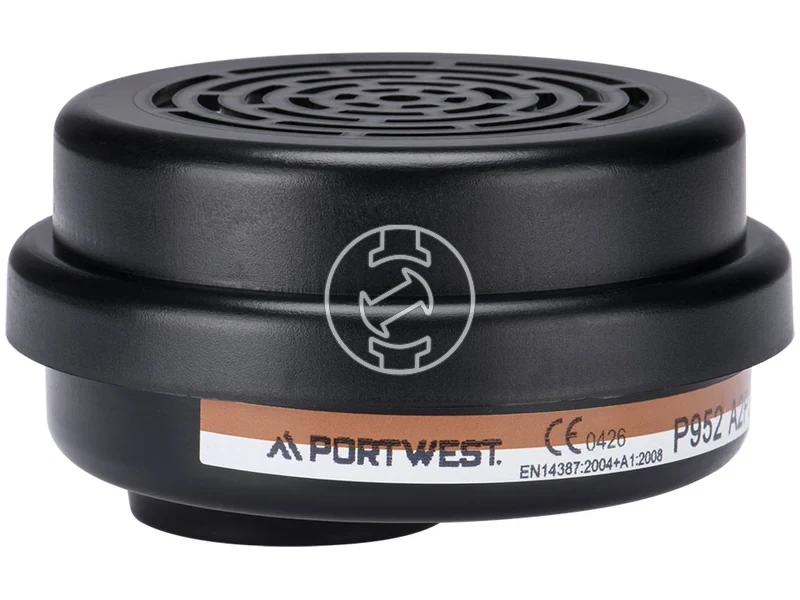 Kép: Portwest P952 maszk szuro A2P3 4 db_1.webp