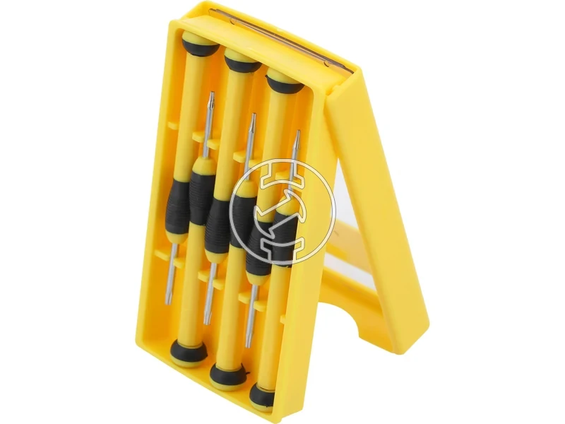 Kép: Precizios csavarhuzo keszlet 6 reszes krom-vanadium Cr-V acel.webp