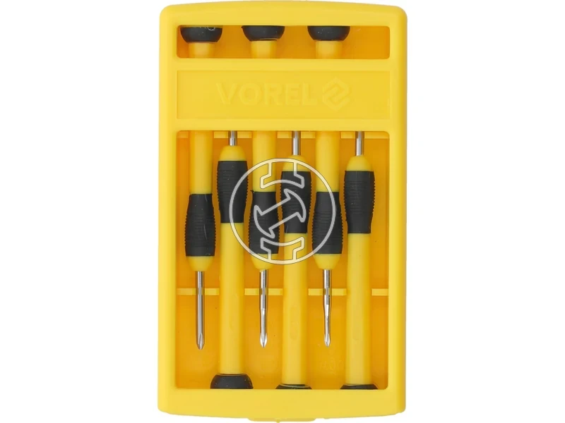 Kép: Precizios csavarhuzo keszlet krom-vanadium Cr-V 6 reszes.webp