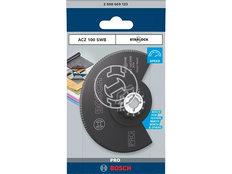 Bosch PRO ACZ 100 SWB szegmensfűrészlap oszcilláló multigéphez 100 mm
