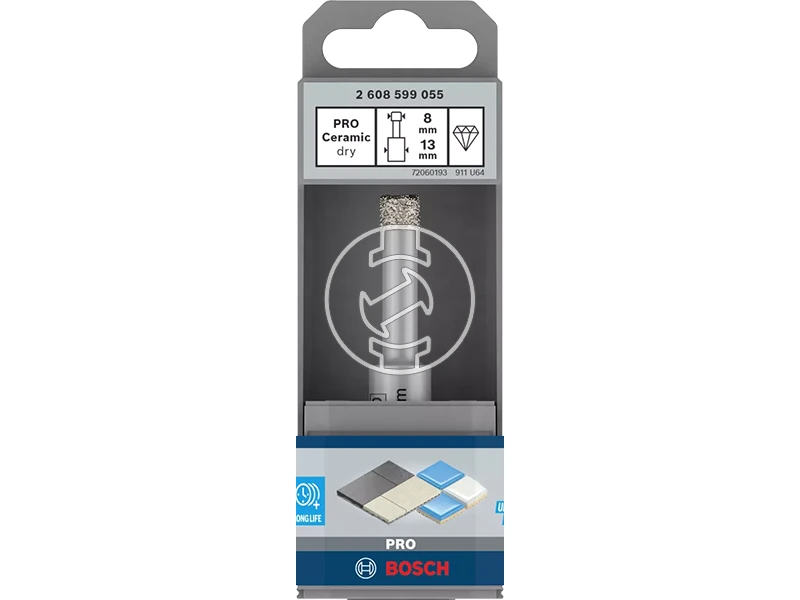 Bosch PRO Ceramic dry gyémántfúrókorona fúrógéphez 8 x 33 x 13 mm