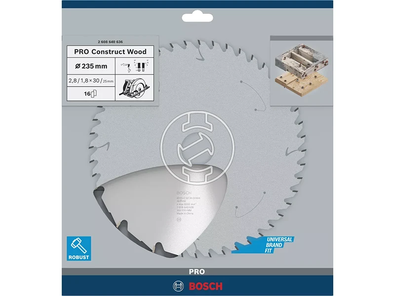 Bosch körfűrészlap 235 x 2,8 x 30 mm