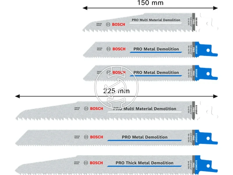 Kép: PRO Demolition szablyafureszlap keszlet 6 db.webp