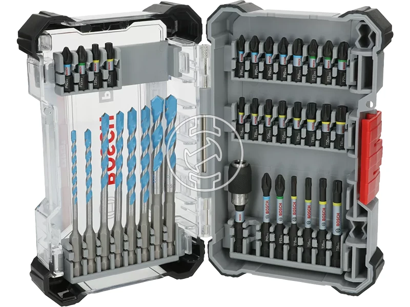 Bosch PRO Impact Multi Construction fúró csavarozó készlet 35 részes