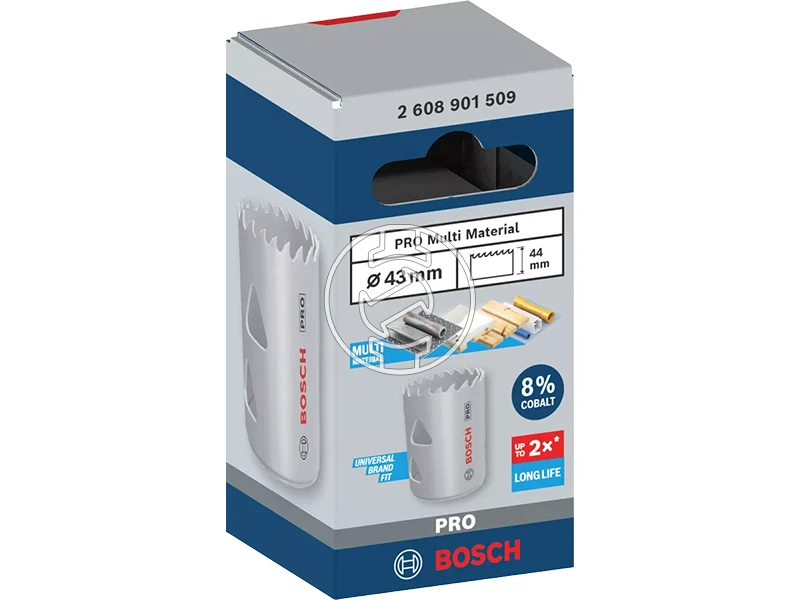 Bosch PRO Multi Material körkivágó 43 mm