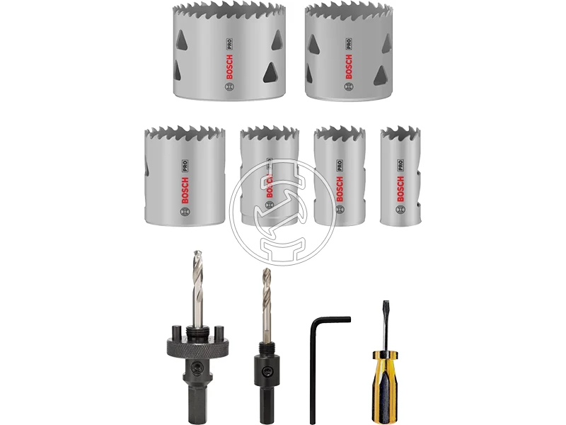 Bosch PRO Multi Material körkivágó fűrész készlet 12 részes
