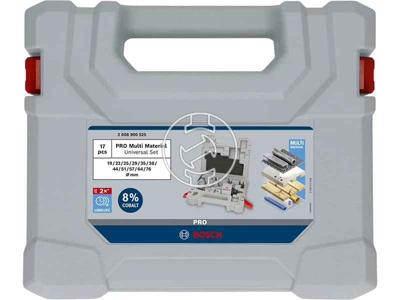 Bosch PRO Multi Material körkivágó fűrész készlet 17 részes