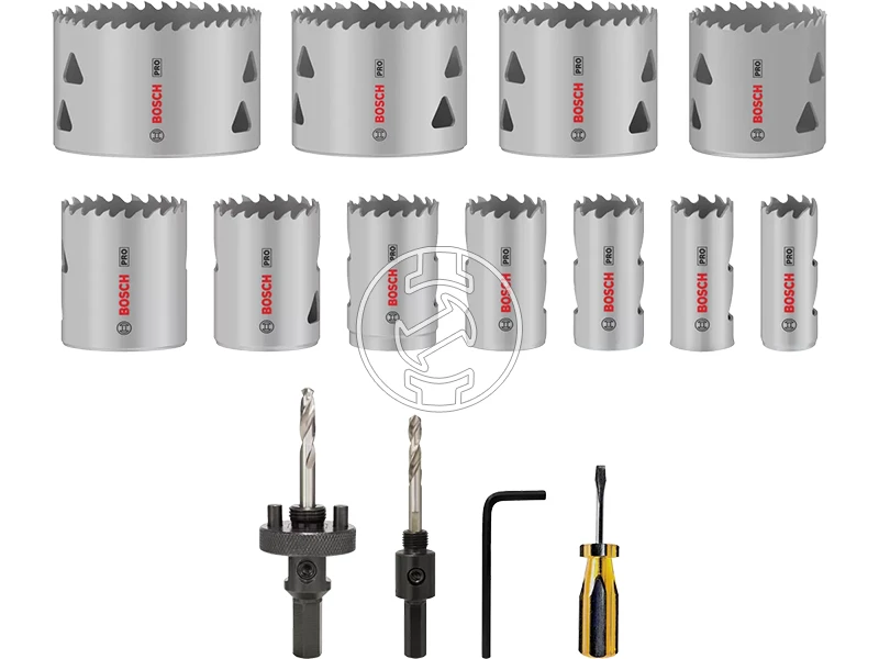 Bosch PRO Multi Material körkivágó fűrész készlet 17 részes