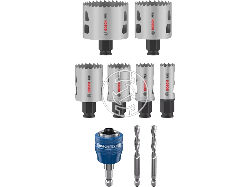 Bosch PRO Multi Material körkivágó fűrész készlet 9 db-os