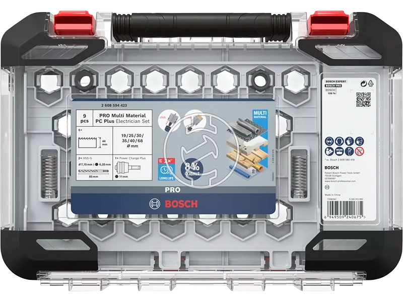 Bosch PRO Multi Material körkivágó fűrész készlet 9 db-os