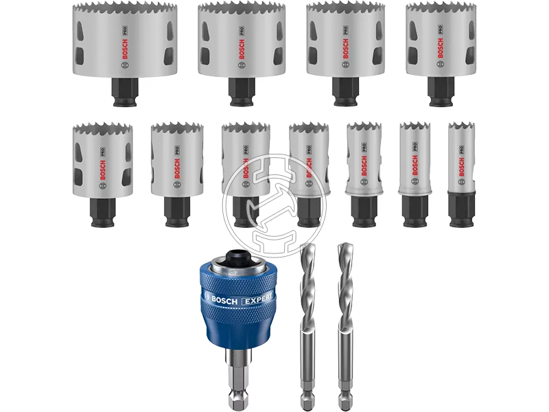 Bosch PRO Multi Material körkivágó fűrész készlet 14 részes