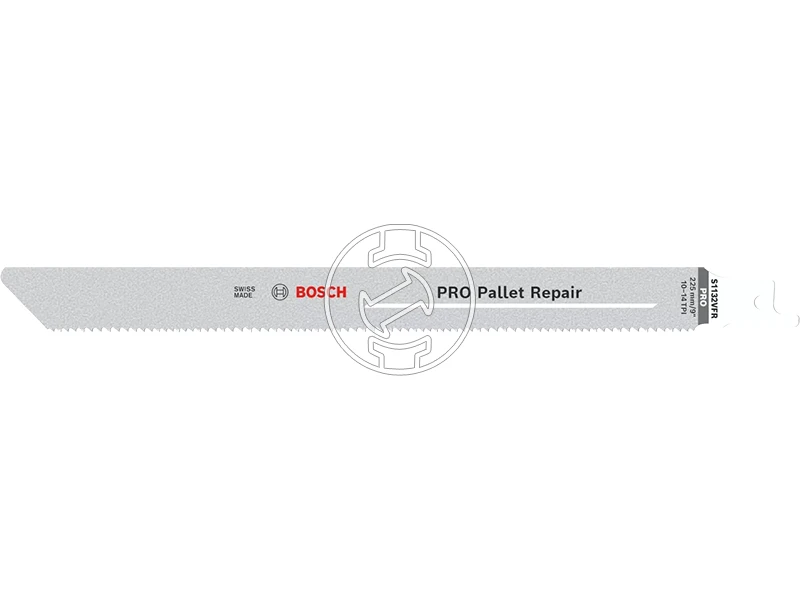 Bosch PRO Pallet Repair S1132VFR orrfűrészlap speciális felhasználásra 0,9 x 19 x 225 mm, 100 db