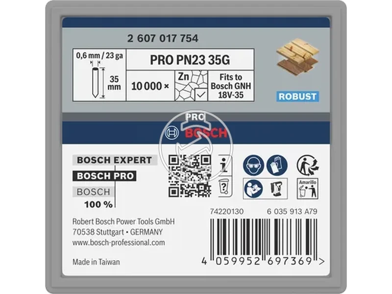 Kép: PRO PN23 G Pin 0.6523g 35mm Galv. 10000db.webp